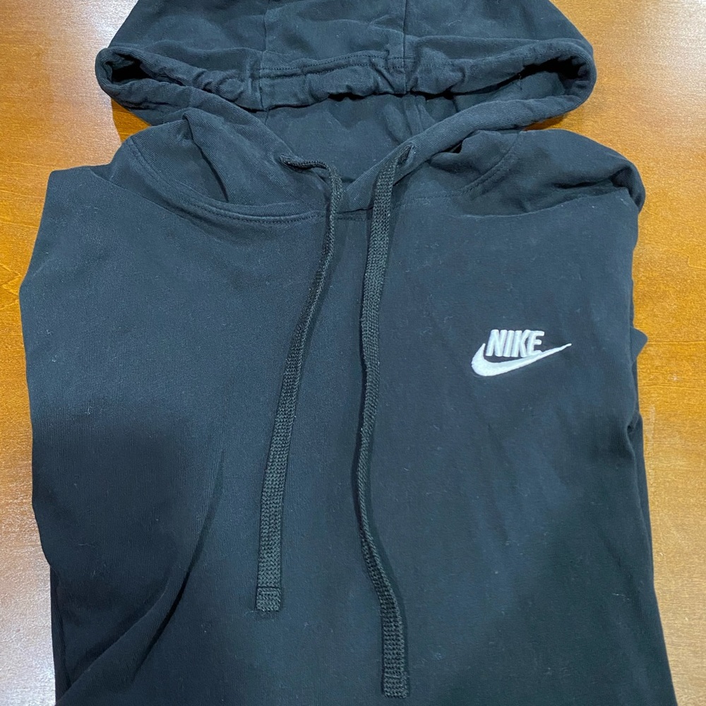 Black Nike sweater .